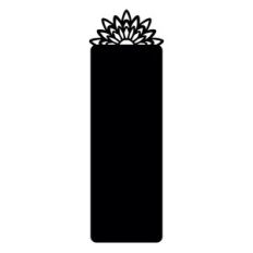 flower bookmark