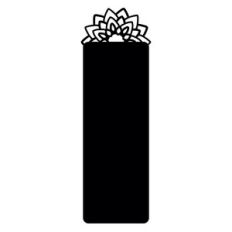 flower bookmark