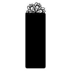 flower bookmark