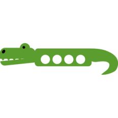 finger puppet - alligator