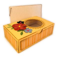 box index cards round window