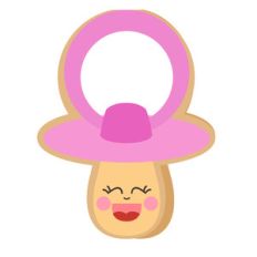 pacifier card