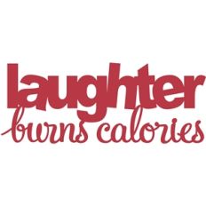 laughter burns calories