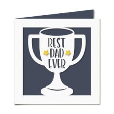 best dad trophy card