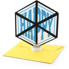 never ending hexagon card birthday