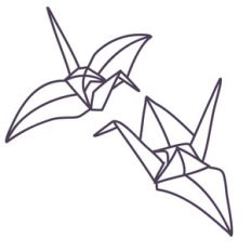 japanese paper cranes