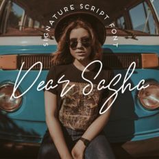 dear sasha font pack
