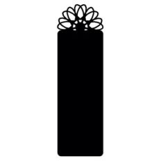 flower bookmark