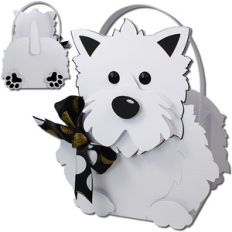 westie dog basket