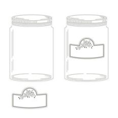 jar and label