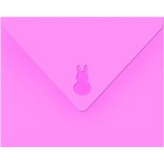 bunny egg envelope