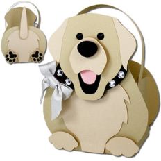 labrador retriever dog basket
