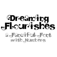 dreaming flourish font