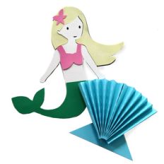 mermaid accordion shell