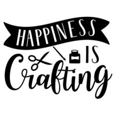 happiness is crafting
