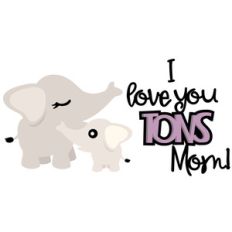 mommy and me menagerie - elephant