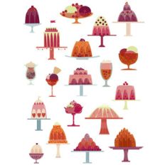jellies and ice cream stickers