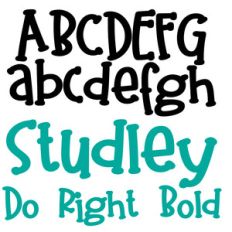 pn studley do right bold