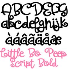 pn little bo peep script bold
