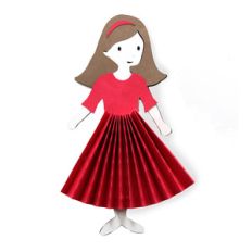 amelia accordion dress