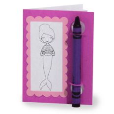 color and sketch book - mermaid