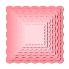 nested wavy squares