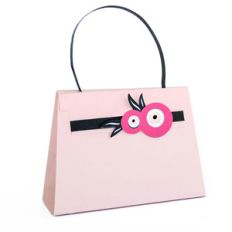 lavish ladies - round flower purse bag