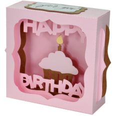 happy birthday gift card box