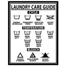 laundry care guide