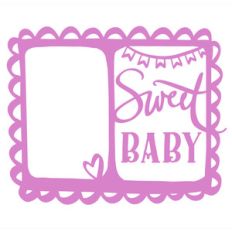 sweet baby photo frame