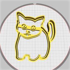 kitten dough cutter