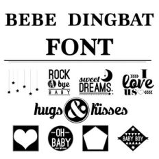 bebe dingbat font