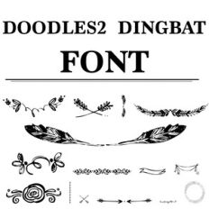 doodles 2 dingbat font