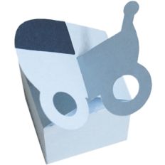 baby carriage favor box