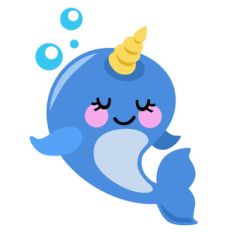 cute narwhal