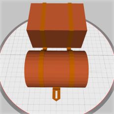 Treasure Chest trinket Box