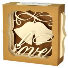 wedding bells love gift card box