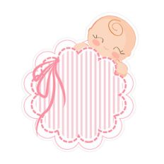 baby girl tag