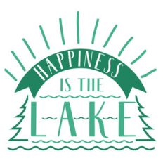 happiness is the lake