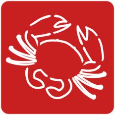 crab stencil