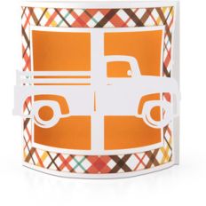 flexi card vintage truck
