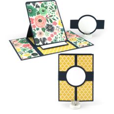 gatefold easel card
