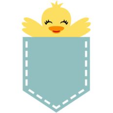 duck in the pocket