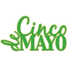 'cinco de mayo' word art