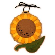 sunflower stem ornament