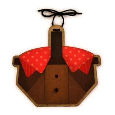 picnic basket ornament