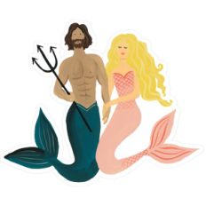 mermaid couple