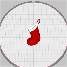 christmas stocking embellishment