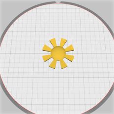 sunshine embellishment