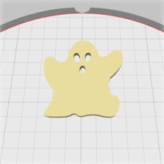ghost silhouette embellishment